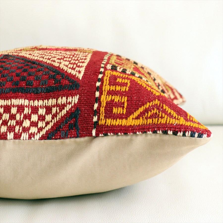オールドキリムクッションカバー 40×40cm バルケスィル・ジジム Old Kilim Cushion |  | 04