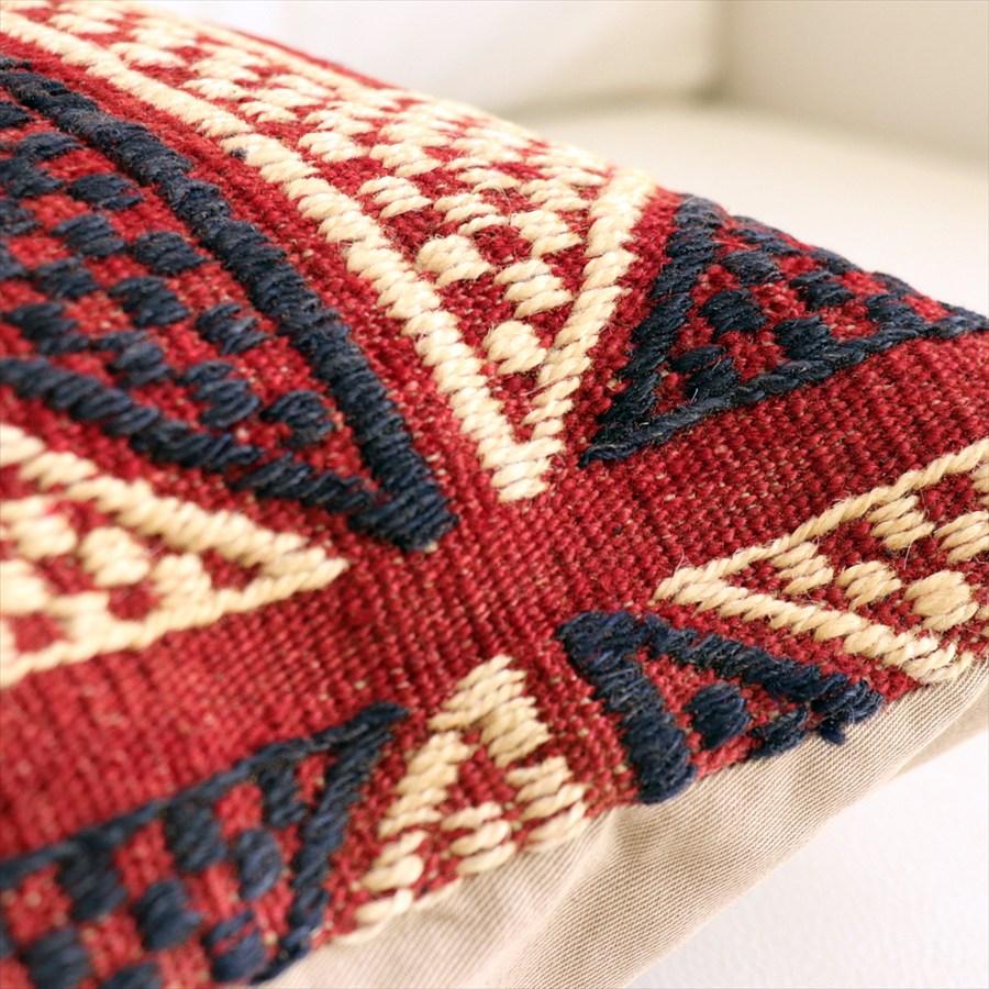 オールドキリムクッションカバー 40×40cm バルケスィル・ジジム Old Kilim Cushion |  | 03