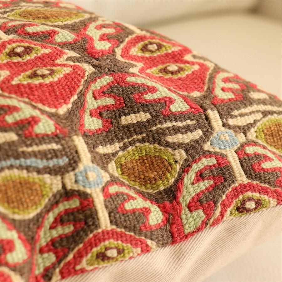 オールドキリム クッションカバー 41×41cm セネ・アラベスク模様 Old Kiilim Cushion |  | 03