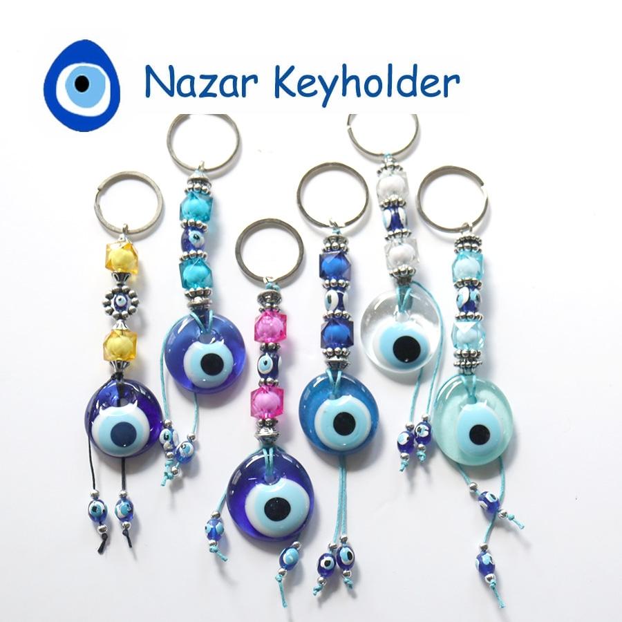 ナザルボンジュウ キーホルダー（キーリング）トルコ雑貨 トルコ土産 | 
