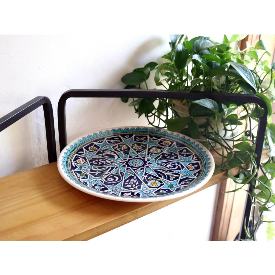 トルコ陶器　キュタフヤ　パネルタイル6枚　大型 トルコ陶器 キュタフヤ パネルタイル6枚 大型 pt6657up9.jpg