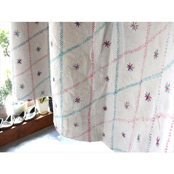 インド カンタ刺繍・パッチワーク/ラリーキルト 古布 インド カンタ刺繍・パッチワーク/ラリーキルト 古布