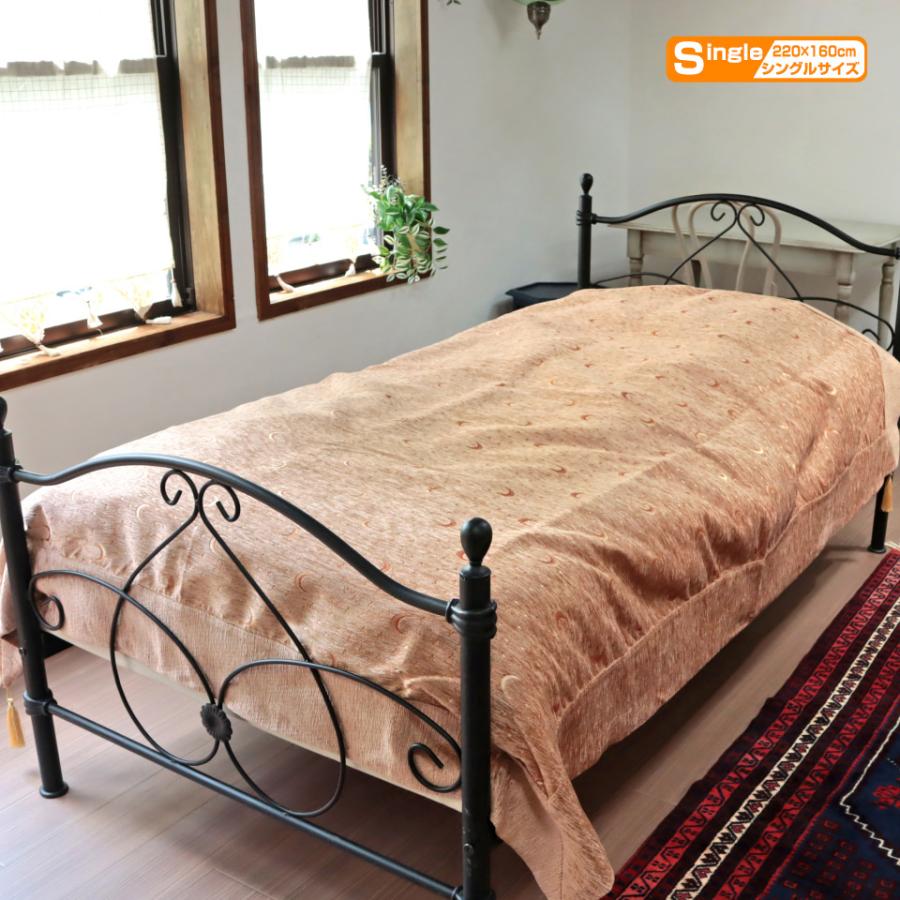 ベッドカバー （ベッドスプレッド） シングルサイズ スタリーナイト