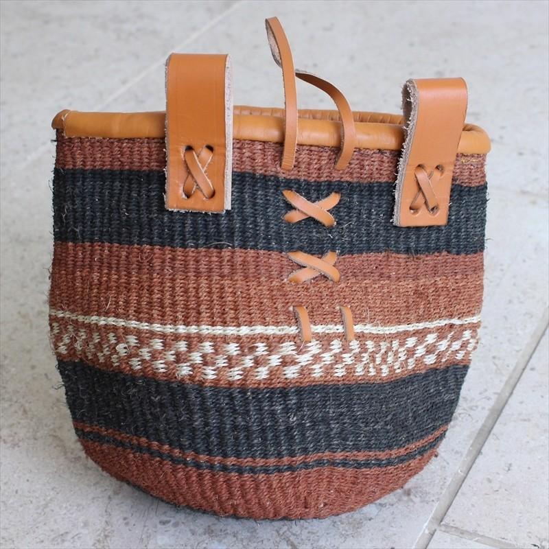 アフリカ バオバブバッグ ポシェット ウエストポーチ（ポケット付き）/牛革使用 幅21cm x高さ16cm | ブランド登録なし | 02