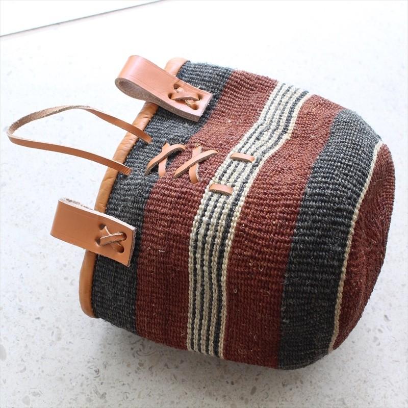 アフリカ バオバブバッグ ポシェット ウエストポーチ（ポケット付き）/牛革使用 幅24cm x高さ17cm | ブランド登録なし | 02