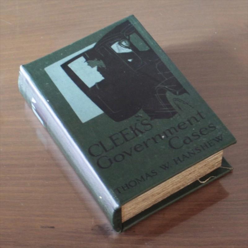 アンティークスタイル ブックボックス 洋書デザイン Cleeks Government Cases Thomas W Hanshew Ta1356 インプレッションオブギャッベ 通販 Yahoo ショッピング