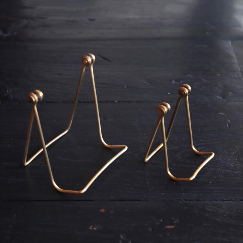 BRASS ミニイーゼル Sフォールディング 折りたたみ　カードスタンド |  | 03