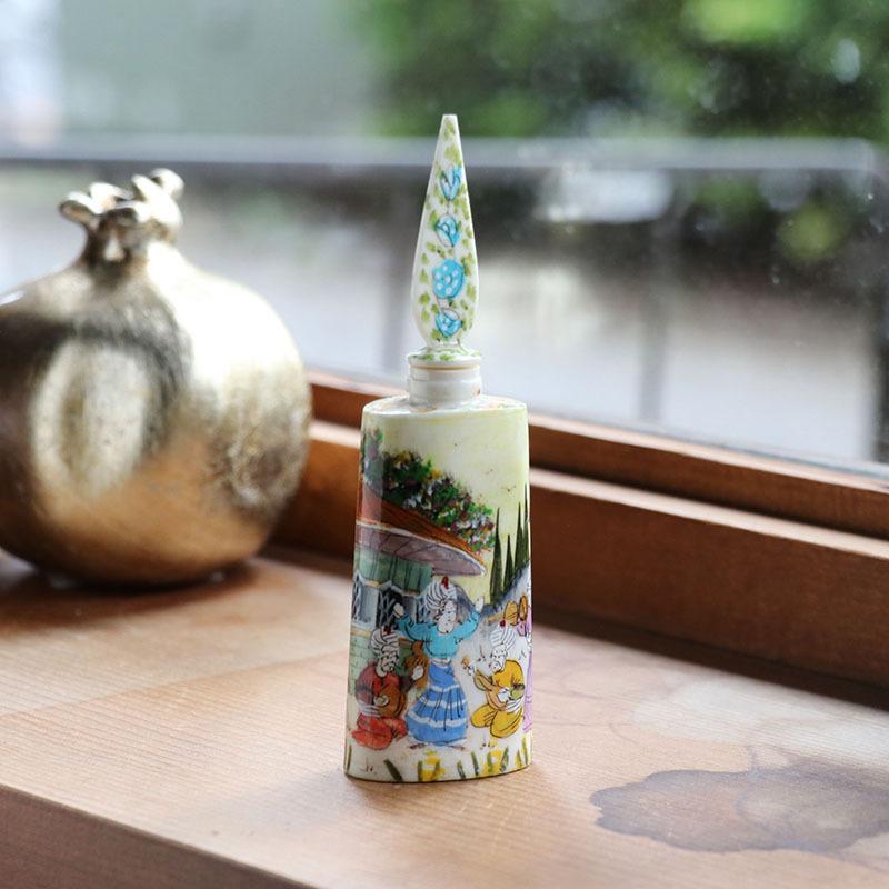 キャメルボーン ハンドペイントのインク瓶 オスマントルコ時代のミニチュール　トルコ雑貨 | ブランド登録なし