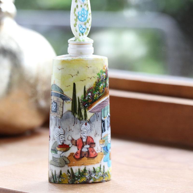 キャメルボーン ハンドペイントのインク瓶 オスマントルコ時代のミニチュール　トルコ雑貨 | ブランド登録なし | 02