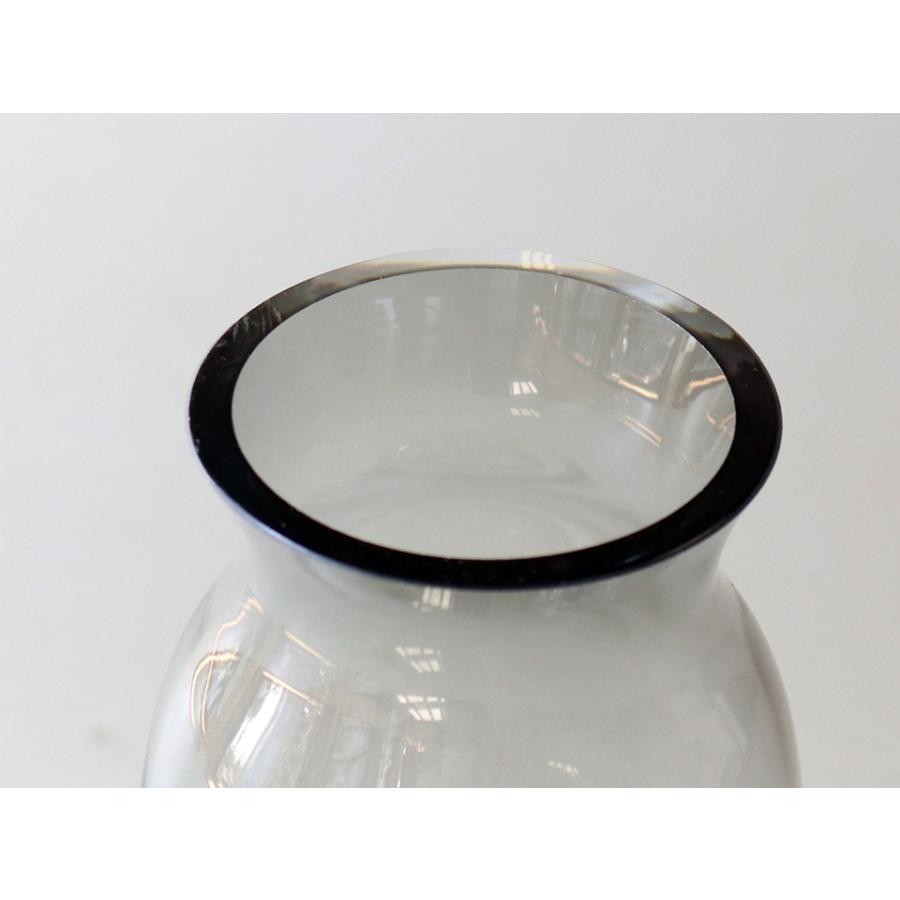 フラワーベース ガラス グレー 花瓶 Sサイズ 直径7.5×高さ14.5cm Flower Vase Galass | ブランド登録なし | 02