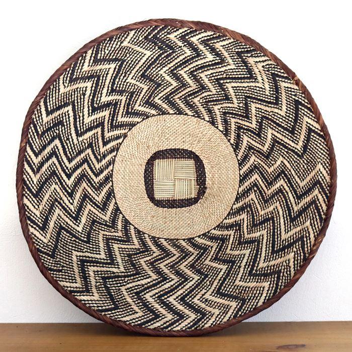 ジンバブエバスケット 直径47cm Zimbabwe Binga Basket 現品お届け