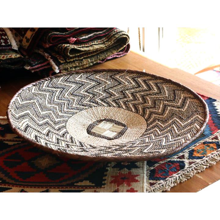 ジンバブエバスケット 直径47cm Zimbabwe Binga Basket 現品お届け