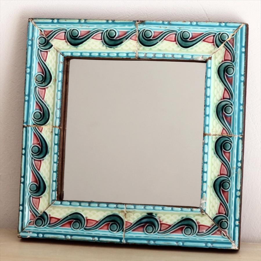 マジョリカタイルミラースクエア 30.5×30.5cm majolica tile マジョリカタイルミラースクエア 30.5×30.5cm majolica tile