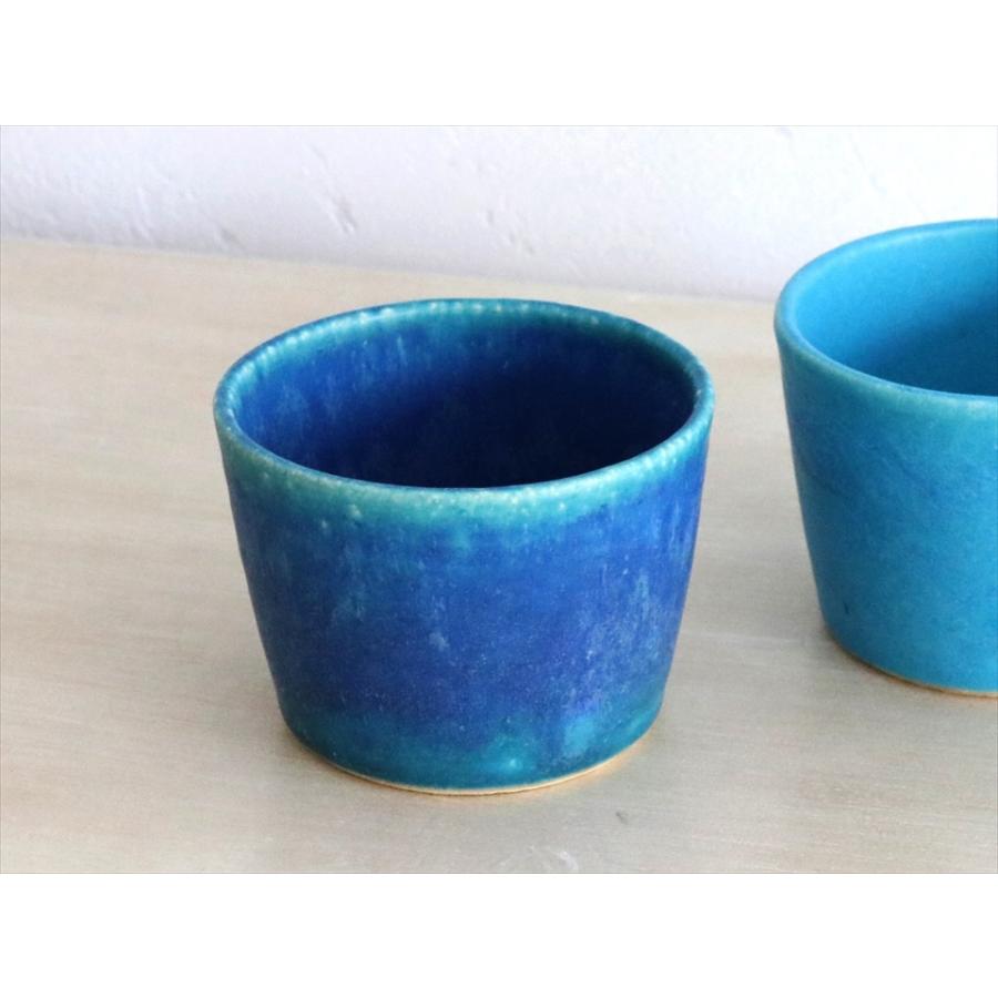 信楽焼 蕎麦ちょこ 直径9cm 瑠璃 日本製 和食器 | ブランド登録なし | 01