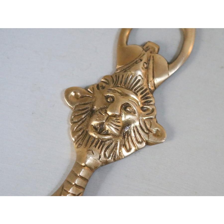 真鍮オープナー 栓抜き ライオン opener lion | ブランド登録なし | 01