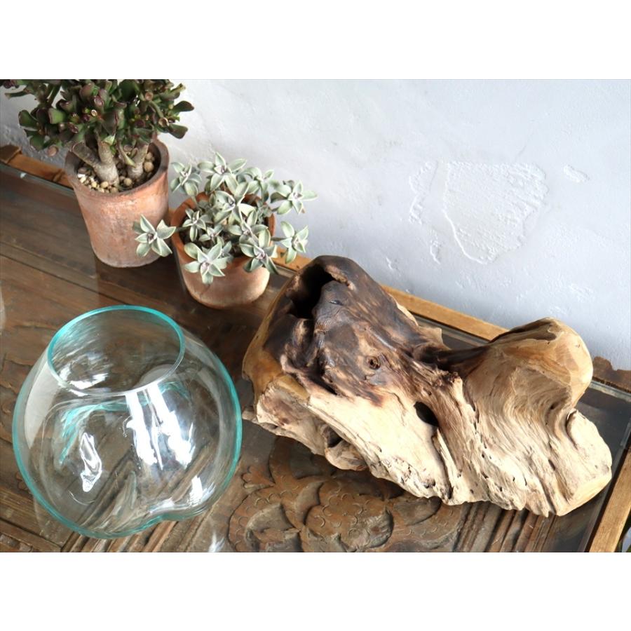 流木 フラワーベース 花瓶 H26xw33xd19cm ガラスベース Glass Planter Flower Vase 現品お届け Ta2284 7 インプレッションオブギャッベ 通販 Yahoo ショッピング
