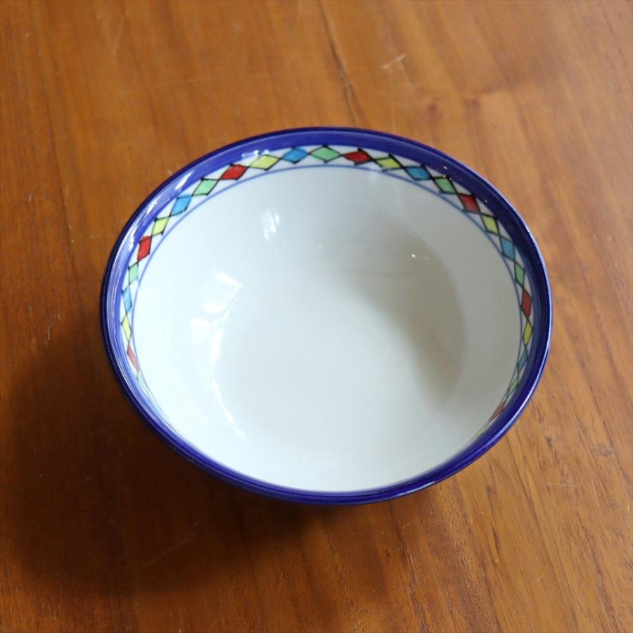 ボウル レッドフラワー ヤズド(イラン) 製 直径15cm 陶器 食器 電子レンジ 食洗器対応 | ブランド登録なし | 01