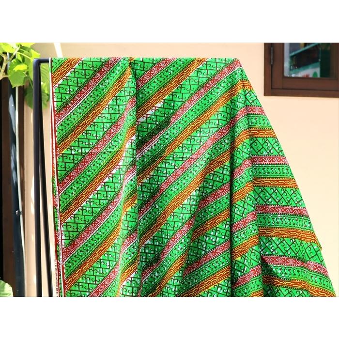 ガーナ産アフリカンプリント布/【88cm単位切り売り】巾120cm コットン