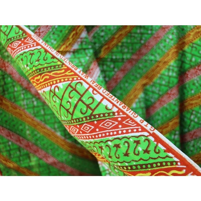 ガーナ産アフリカンプリント布/【88cm単位切り売り】巾120cm