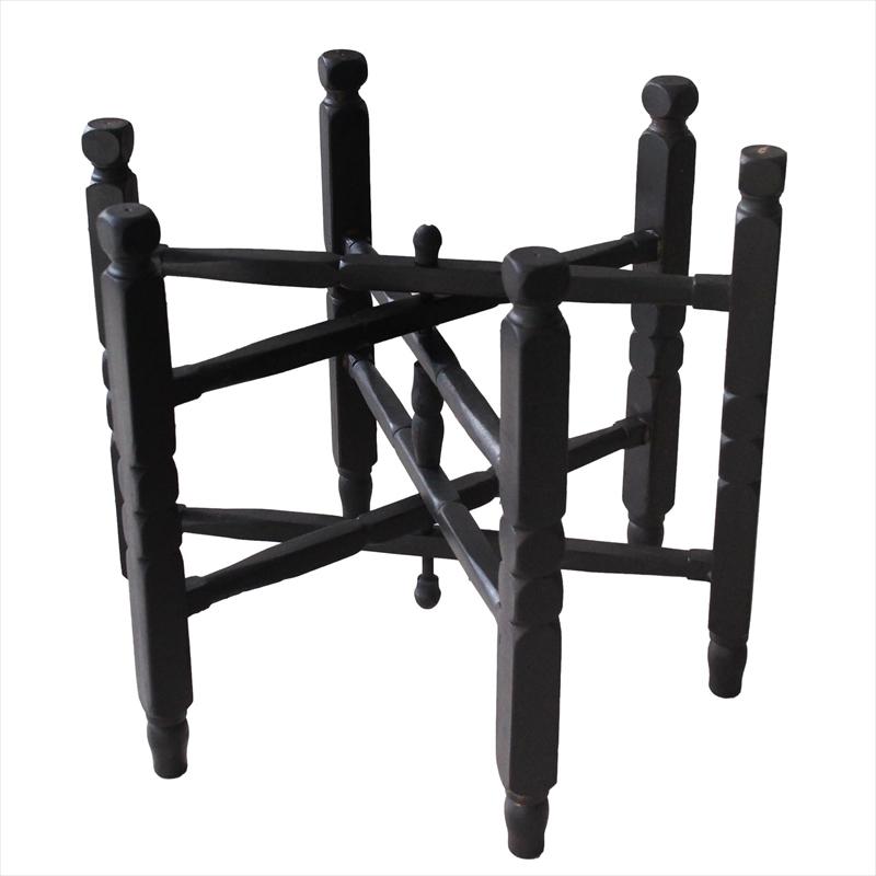 アナトリアの木製家具 折りたたみ脚台　高さ50cm/直径56cm | ブランド登録なし