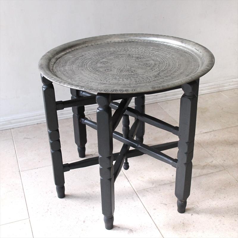 アナトリアの木製家具 折りたたみ脚台　高さ50cm/直径56cm | ブランド登録なし | 03