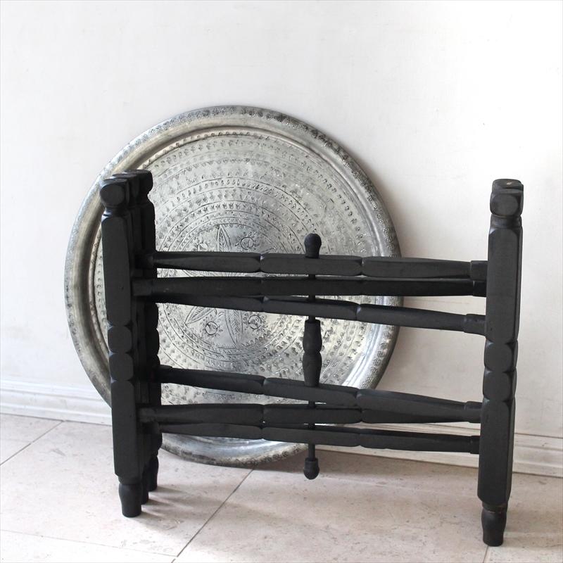 アナトリアの木製家具 折りたたみ脚台　高さ50cm/直径56cm | ブランド登録なし | 04