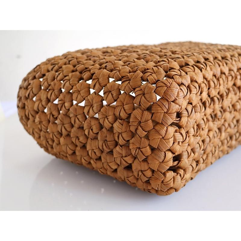 やまぶどう カゴバッグ/六角細工編み 幅35ｃｍｘ本体の高さ20ｃｍｘマチ10ｃｍ 重さ650ｇの画像
