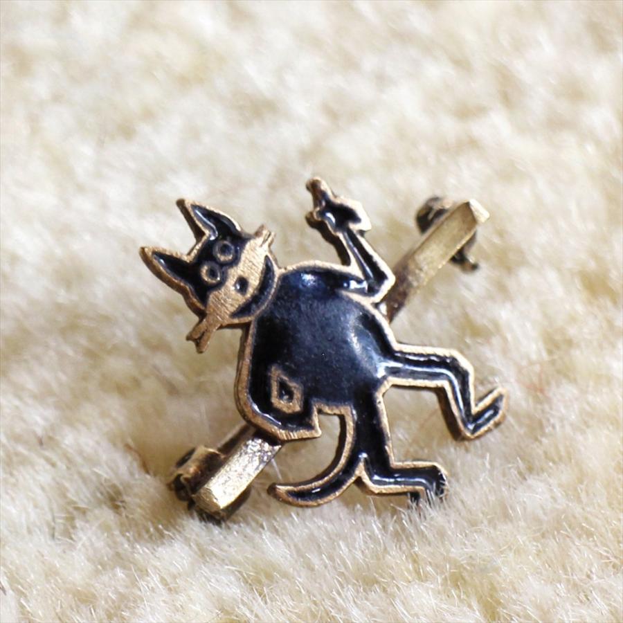 ヴィンテージビーズ ブローチピン Michel S Vintage Beads 犬 白黒 Dog キャラクター Vnb0614 インプレッションオブギャベ 通販 Yahoo ショッピング