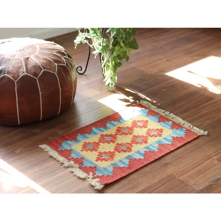 イランの手織りキリム シラーズ 59x42cm |  | 01