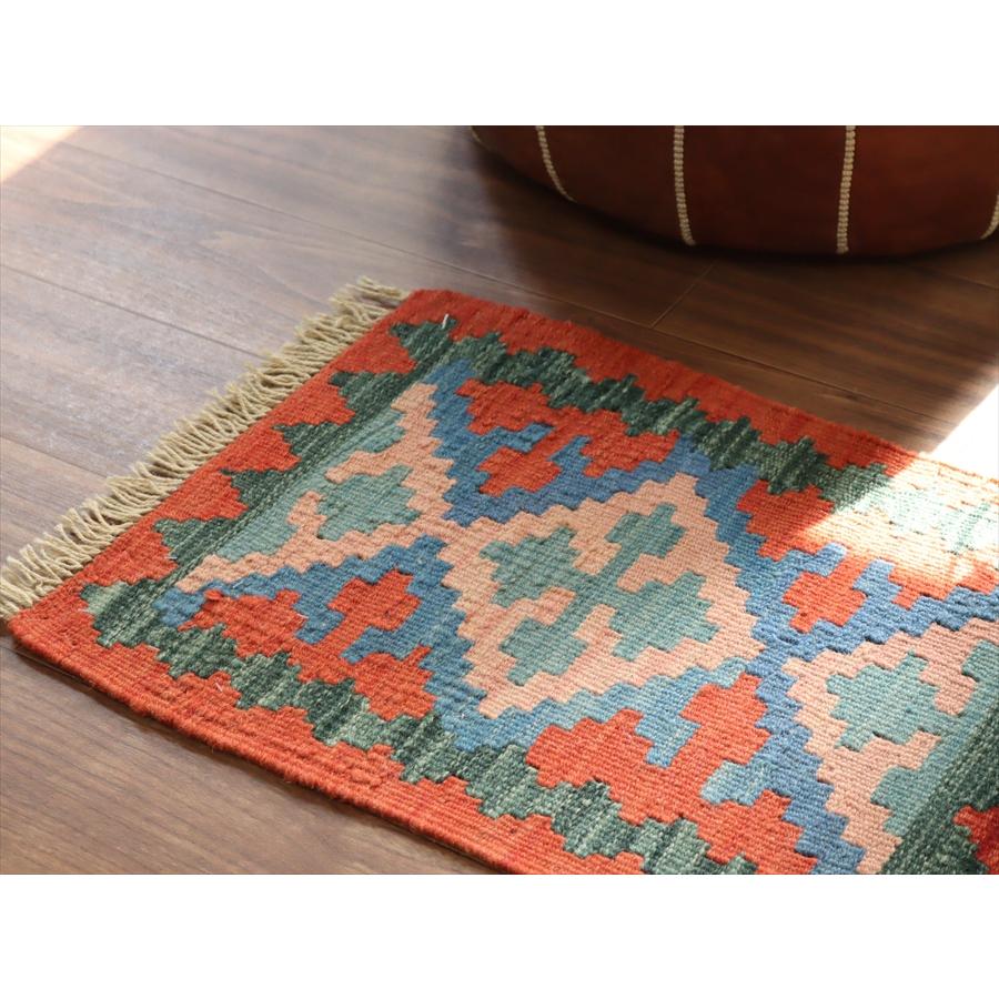 イランの手織りキリム シラーズ 57x43cm |  | 02