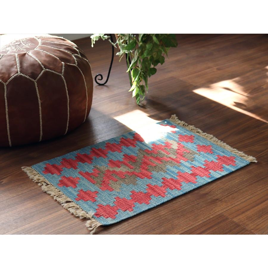 イランの手織りキリム シラーズ 59x43cm |  | 01