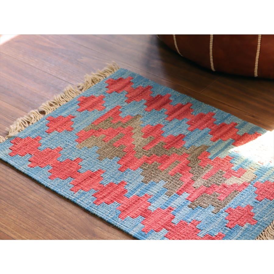 イランの手織りキリム シラーズ 59x43cm |  | 02