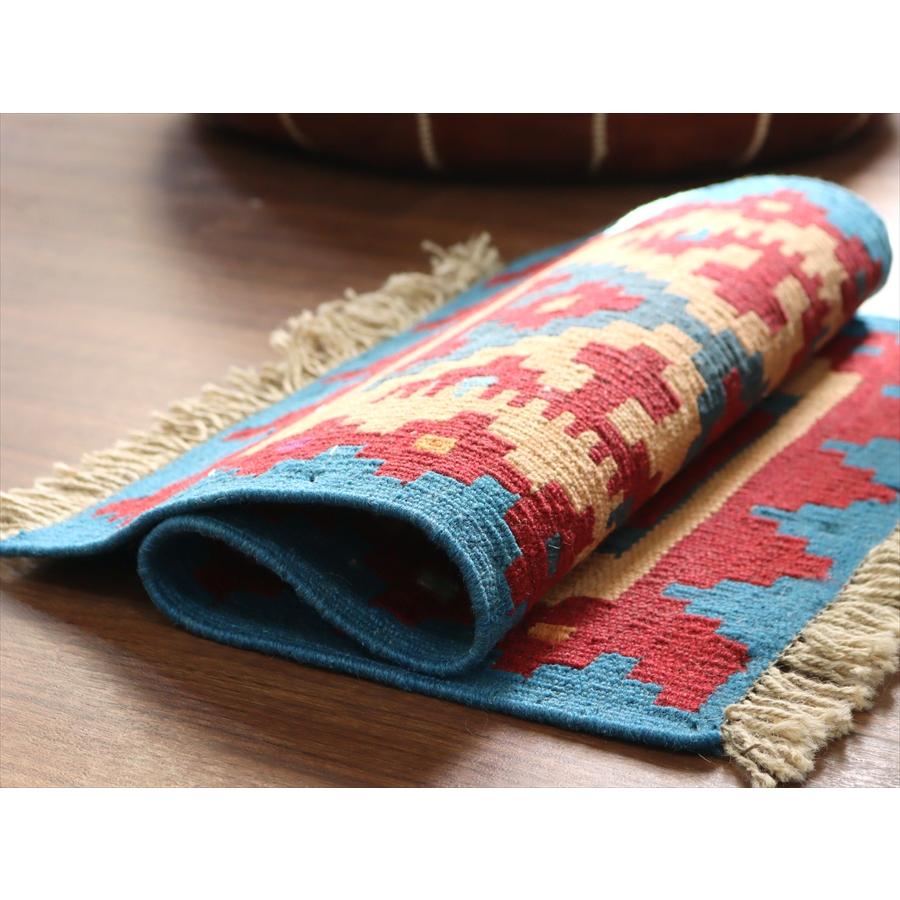 イランの手織りキリム シラーズ 64x44cm |  | 03