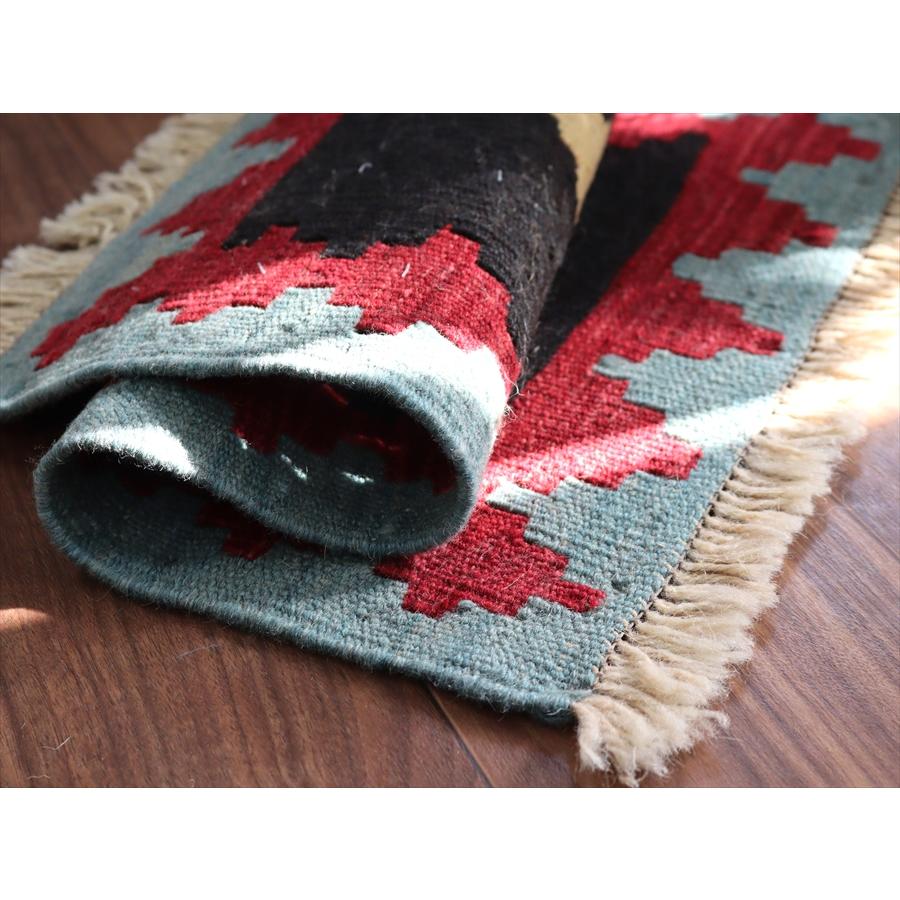 イランの手織りキリム シラーズ 57x41cm |  | 03