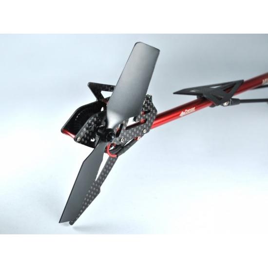 カーボンファイバー テールギアケース Carbon Fiber Tail Gear Case (RED) WALKERA MASTER