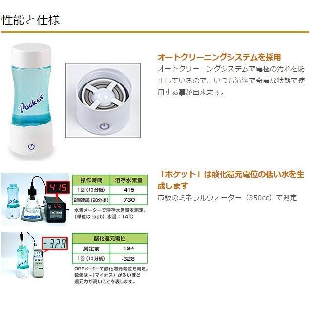 ケータイ水素水ボトル「ポケット」Pocket　ダイエット・健康 |  | 03