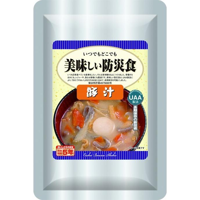 アルファフーズ（Alpha Foods） 美味しい防災食 豚汁 UAA(非常食/常温