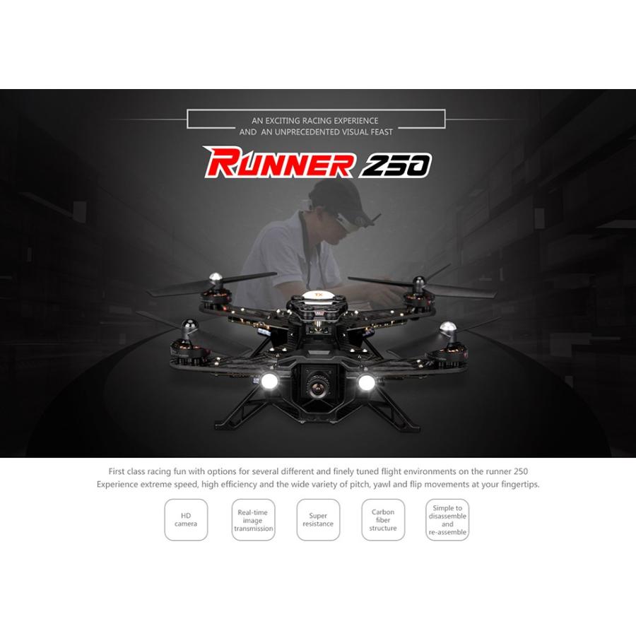 ＜ワルケラ正規代理店＞Walkera Runner 250 【ランナー250】＆DEVO 7＆Goggle2  RC クアッドコブター RTF 2.4GHz FPV Version | ワルケラ | 01