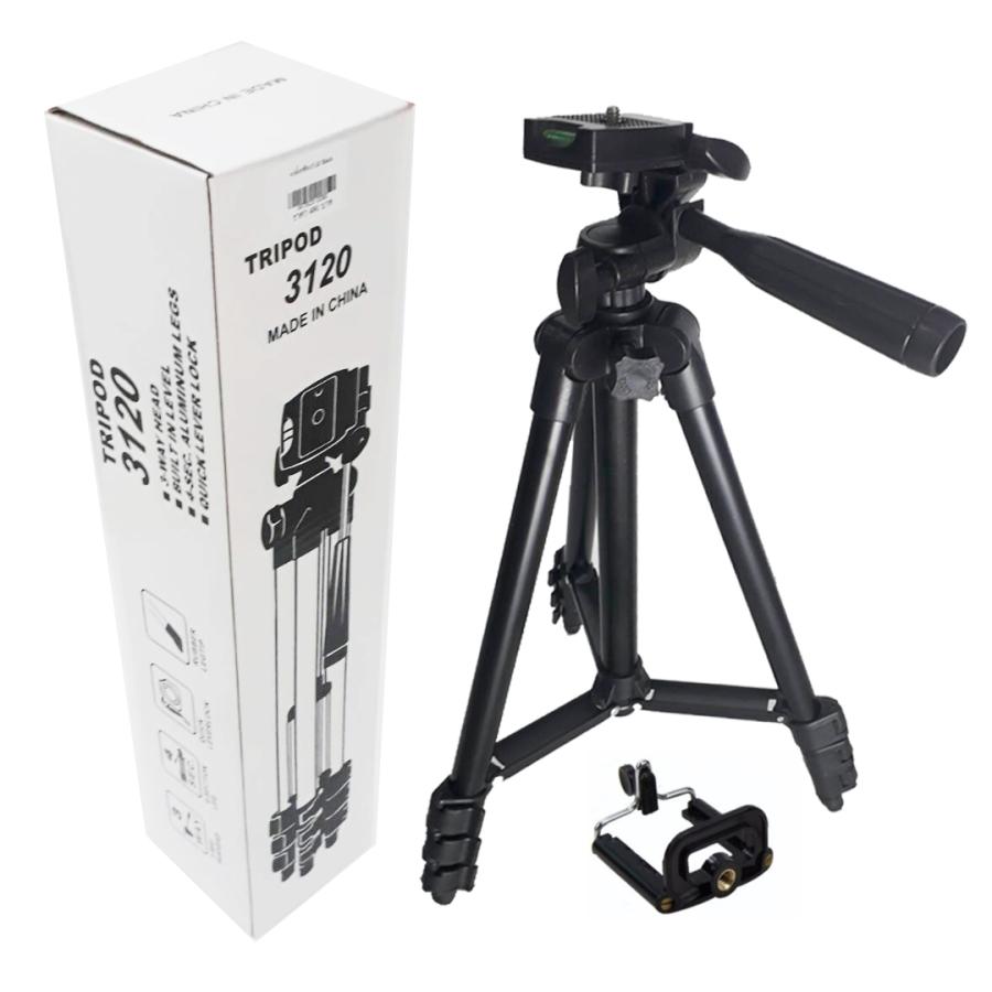 新品 TRIPOD 3120 スマホ三脚+タブレットクリップ 