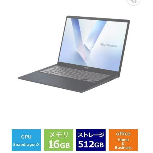 VivoBook 新品 ASUS Vivobook 14 X1407QA-PU165BWS 14インチ