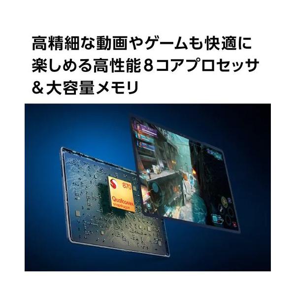 新品 NEC LAVIE T12 PC-T1295DAS 12.6型 Snapdragon 870 メモリ8GB ストレージ約256GB Wi-Fiモデル 指紋認証 顔認証 Android 11の画像