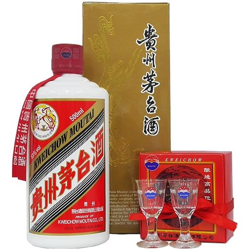 貴州茅台酒（キシュウマオタイシュ）アルコール53％ 500ml[在庫あり][即納可]｜iponnetshop