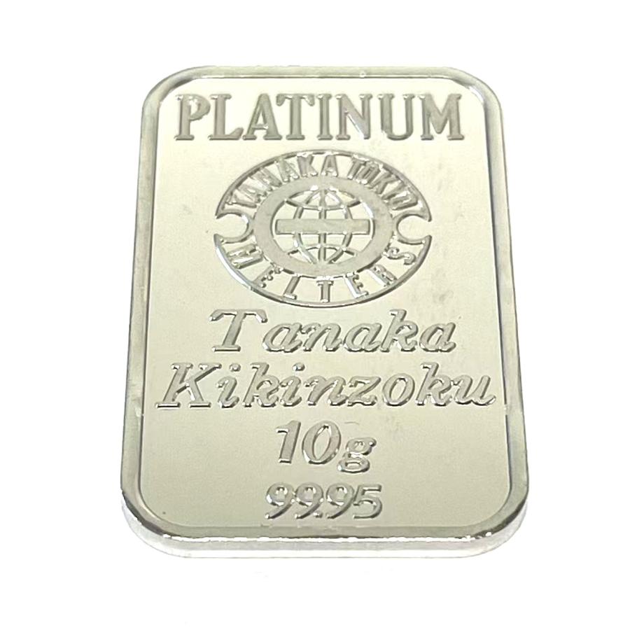 新品 田中貴金属 プラチナ インゴット 10g バー PT 金 延べ棒 正規