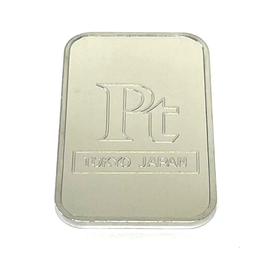 新品 田中貴金属 プラチナ インゴット 10g バー PT 金 延べ棒 正規