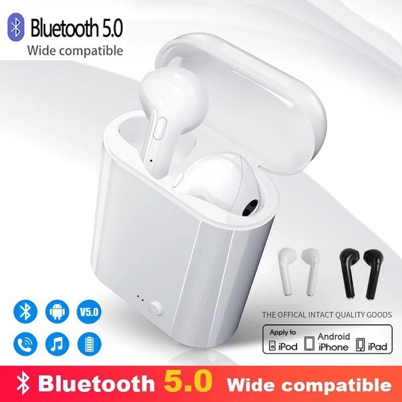 Bluetooth イヤフォン i7S バッテリー内蔵 充電ケース付き ワイヤレス イヤホン android Apple iPhone X 7 8 6S PLUS 2021年版　ワイヤレス！｜ippachi｜04