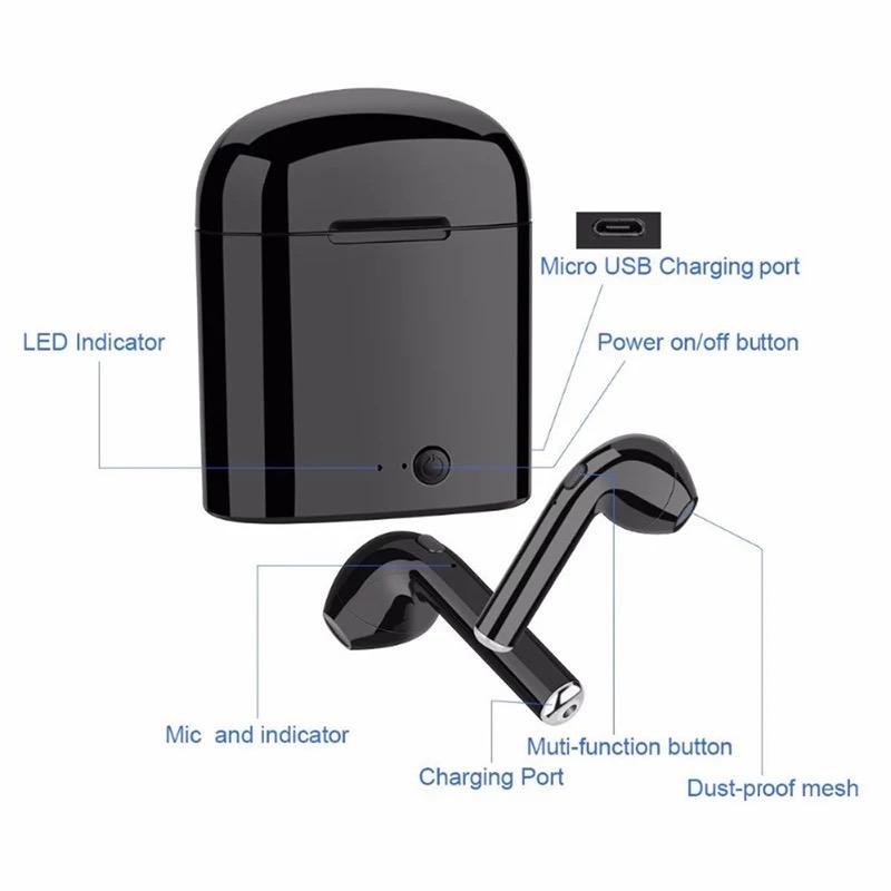 ワイヤレス イヤホン Bluetooth i7s ヘッドセット ワイヤレス イヤホン Bluetooth i7s ヘッドセット