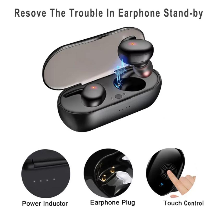 ほぼ未使用‼️ Bluetooth ワイレスイヤホン 定価12,000円 Bluetoothイヤホン ワイヤレスイヤホン 未使用 y30 newモデル 音楽