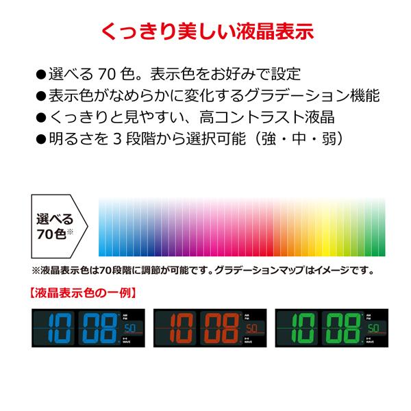 SEIKO（セイコー） SEIKO DL213K 目覚まし時計 ワイドFM 電波時計