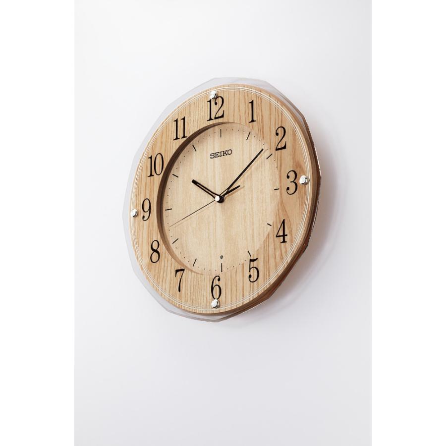 SEIKO（セイコー） SEIKO KX270B 壁掛け時計 掛け時計 電波時計 連続