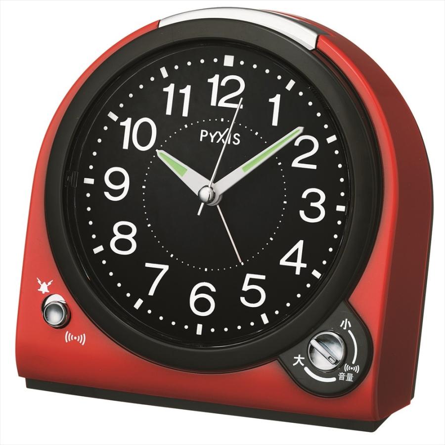 SEIKO セイコー PYXIS ピクシス NQ705R 目覚まし時計 連続秒針 SEIKO セイコー PYXIS ピクシス NQ705R 目覚まし時計 連続秒針